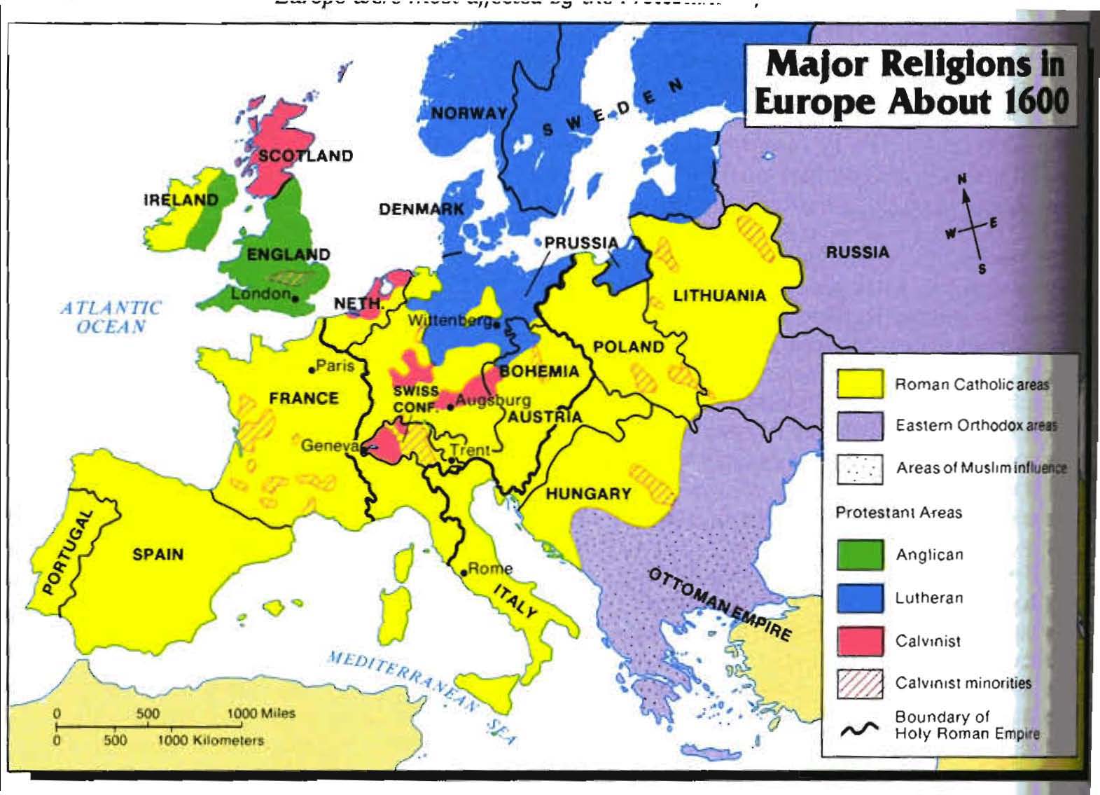 Europa em 1600